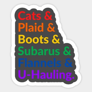 stereotypes Sticker